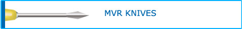 ACUCUT- MVR Knives specially designed for very precised vitrectomy surgery, Available in both straight and angled styles. This knives is used for centesis incision into the sclera during vitreous body surgery. It is also used to create side ports during cataract surgery